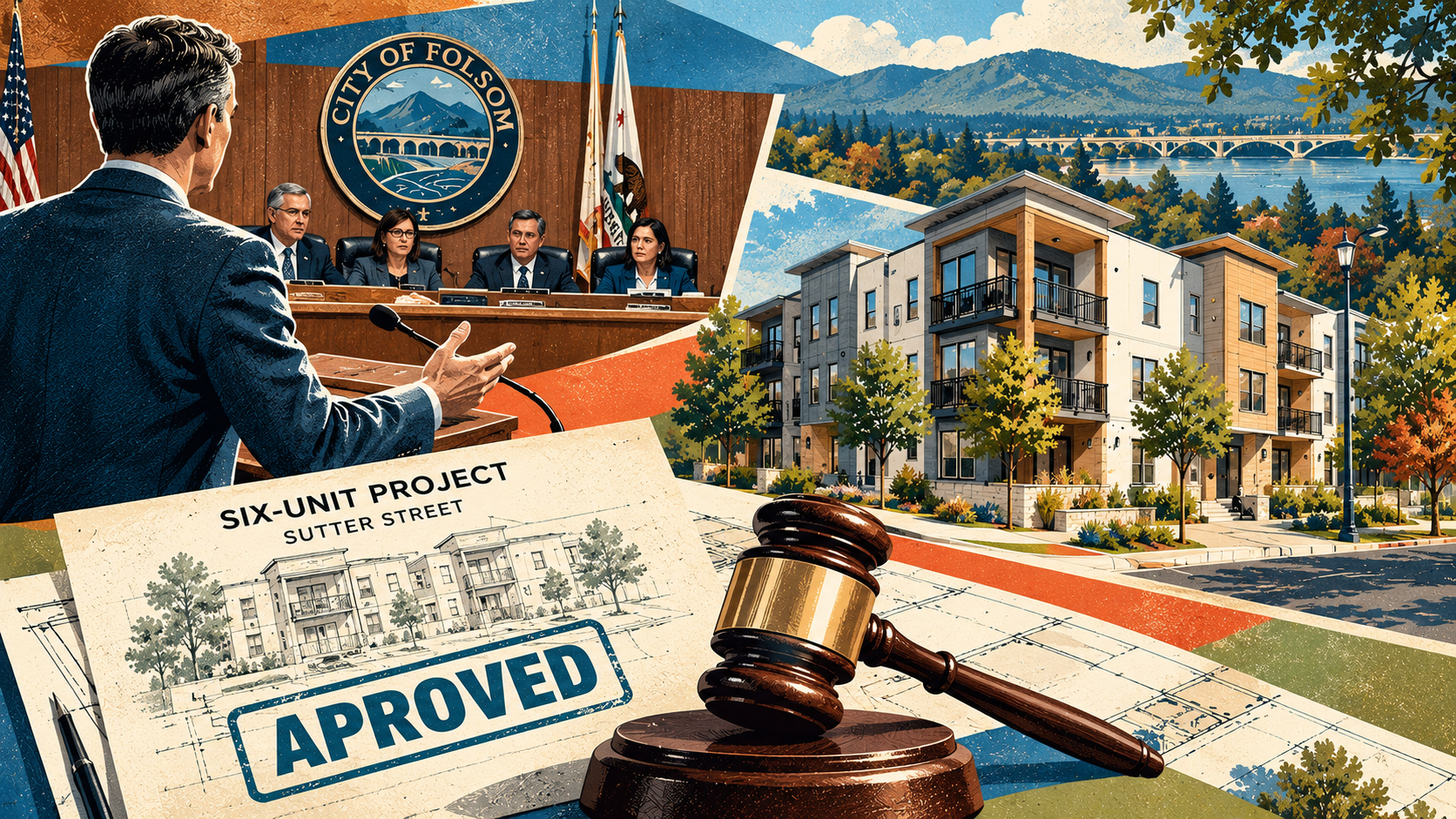 Published cover for Folsom Council Clears Six-Unit Sutter Street Project After Appeal